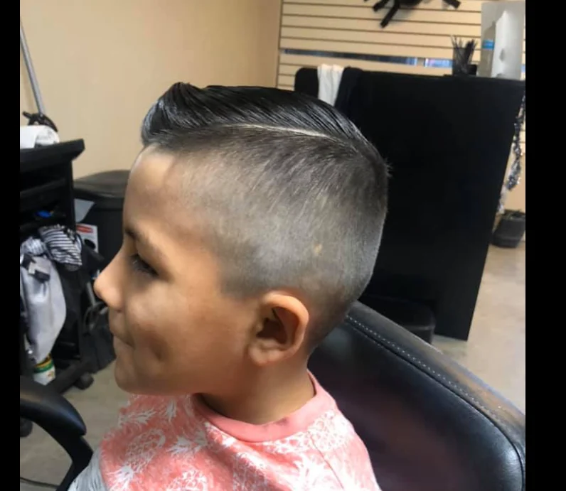 Family haircut service